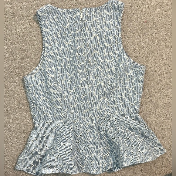 Anthropologie HD in Paris Peplum Blouse | Size 2 - Picture 5 of 5